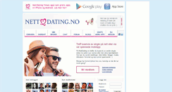 Desktop Screenshot of nettdating.no