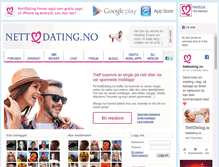 Tablet Screenshot of nettdating.no